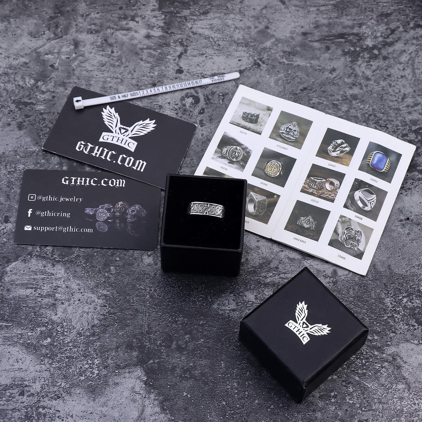 Vintage Celtic Knot Stainless Steel Ring