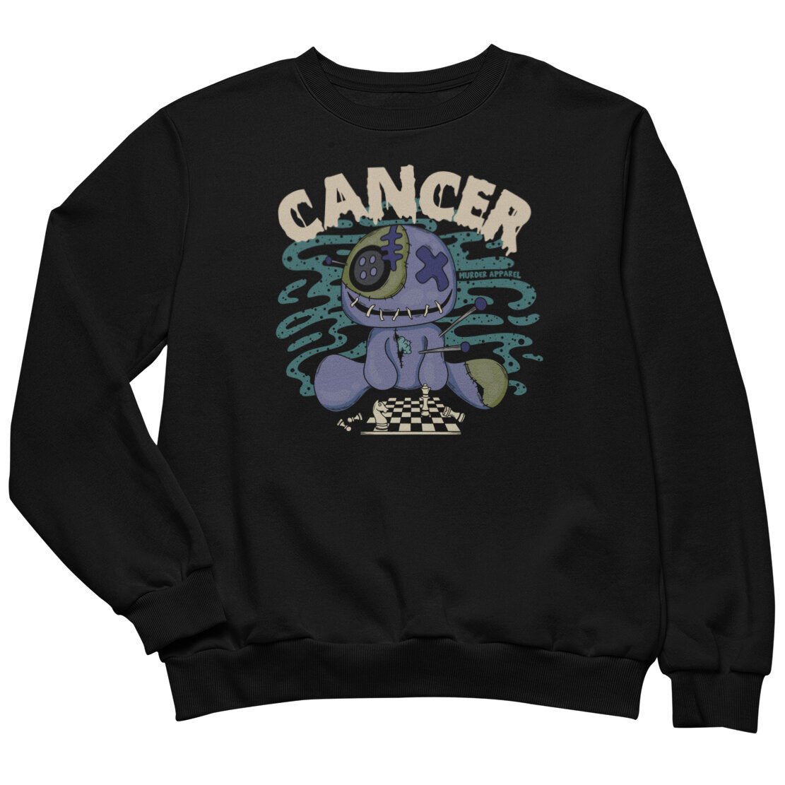 Cancer Voodoo Doll Sweatshirt