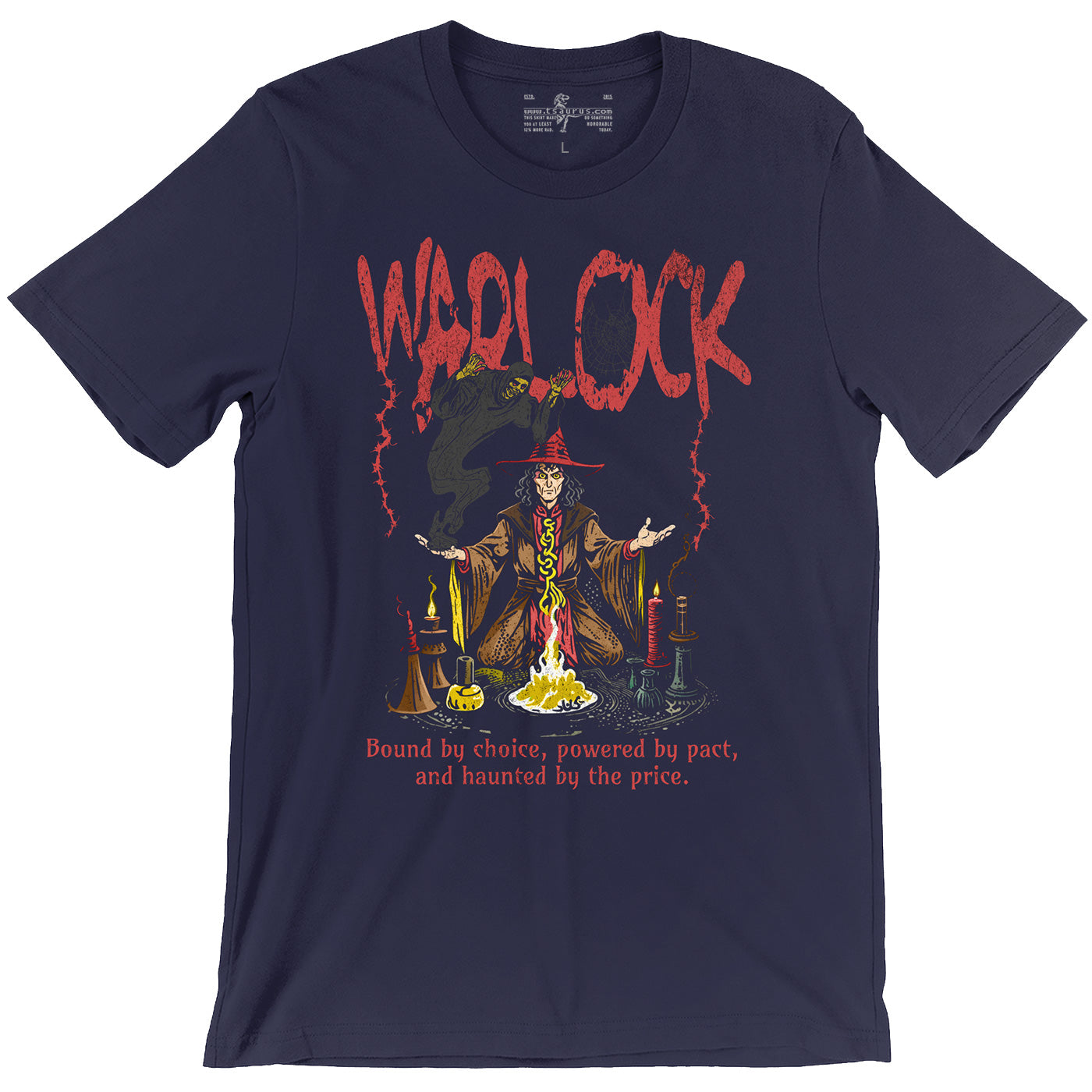 Haunted by the Price - Warlock Tee
