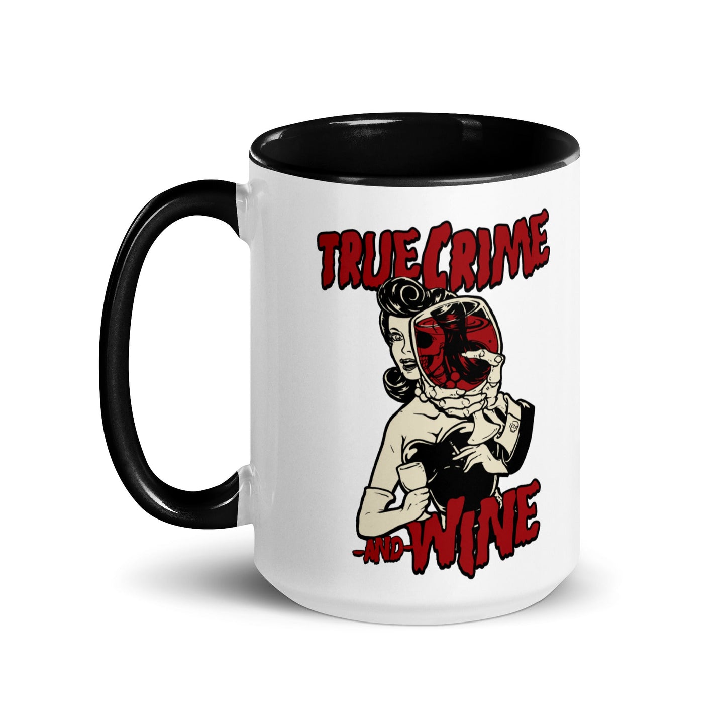 True Crime And Wine Mug