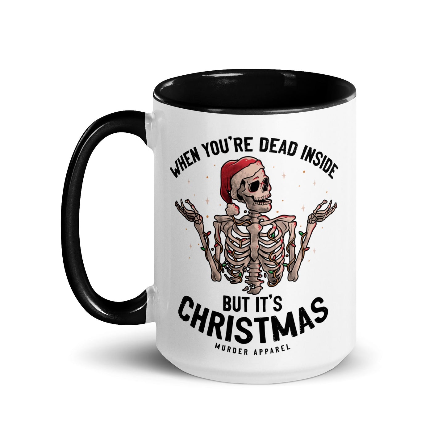 Dead Inside Christmas Mug