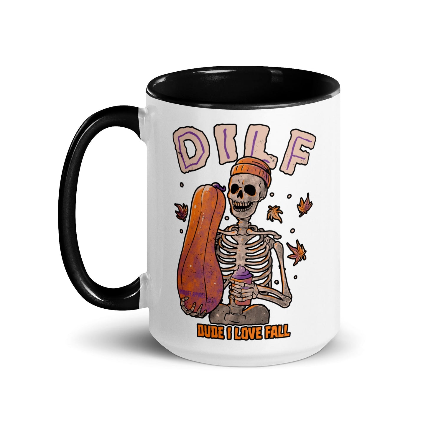 Dude I Love Fall DILF Mug