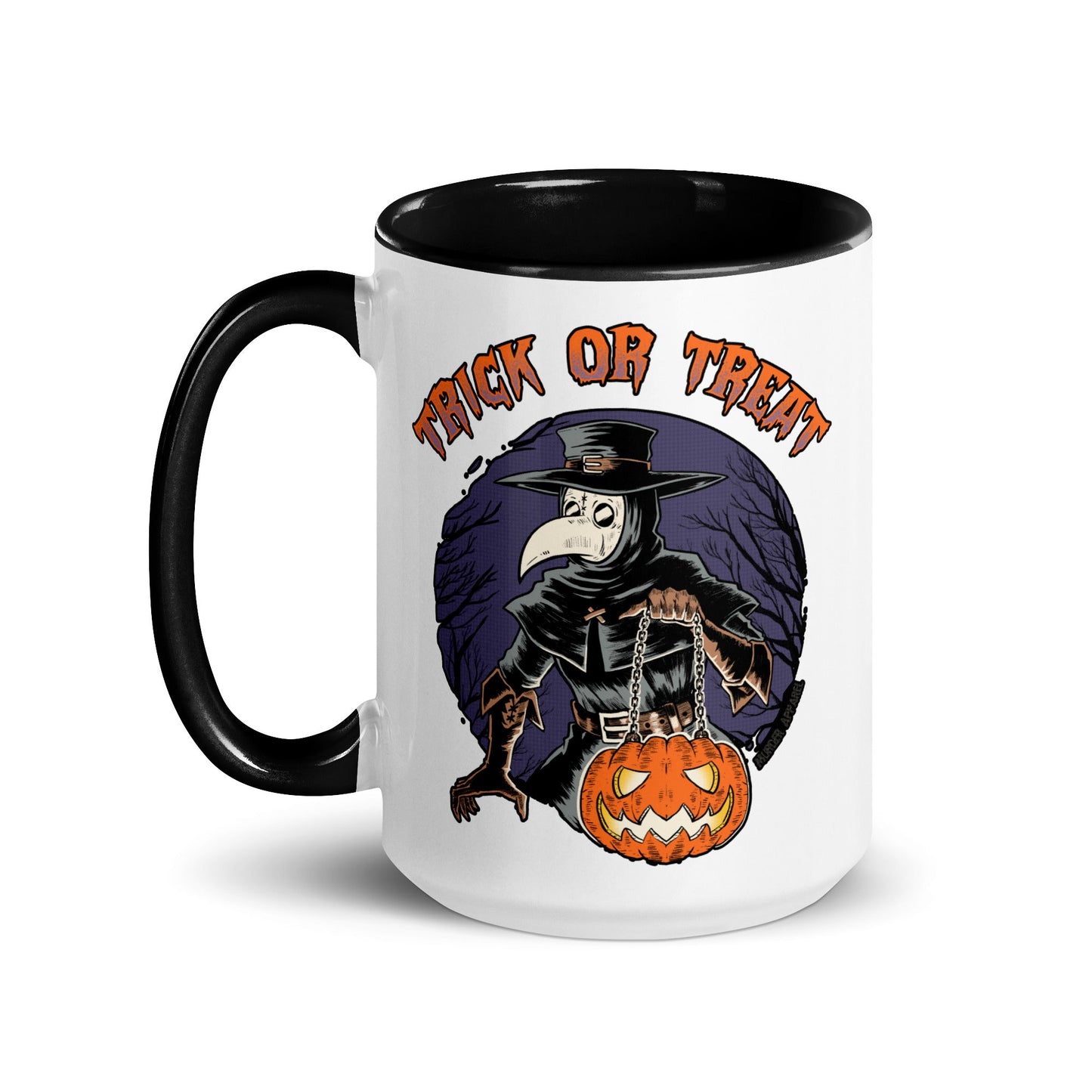 Trick Or Treat Plague Doctor Mug