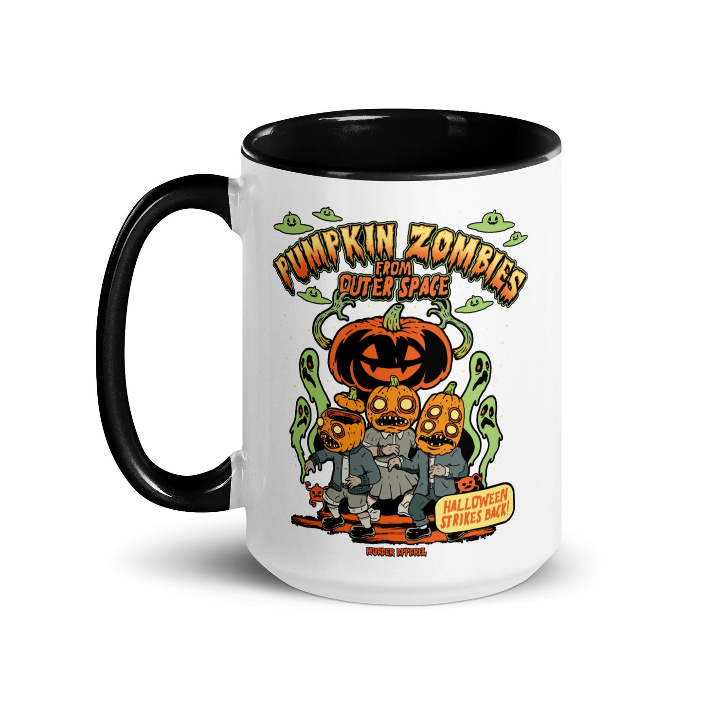 Pumpkin Space Zombies Mug