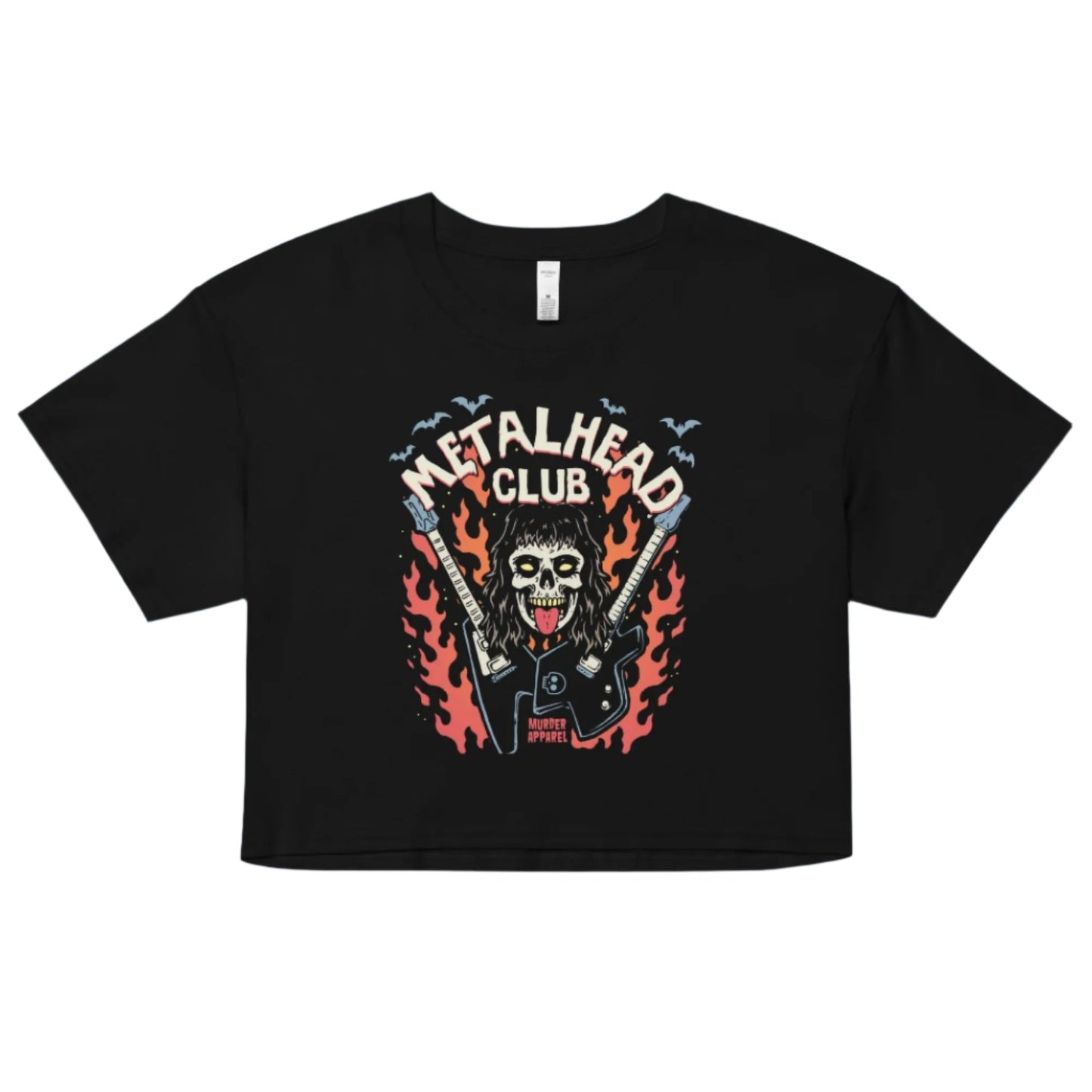 Metalhead Club Crop Top