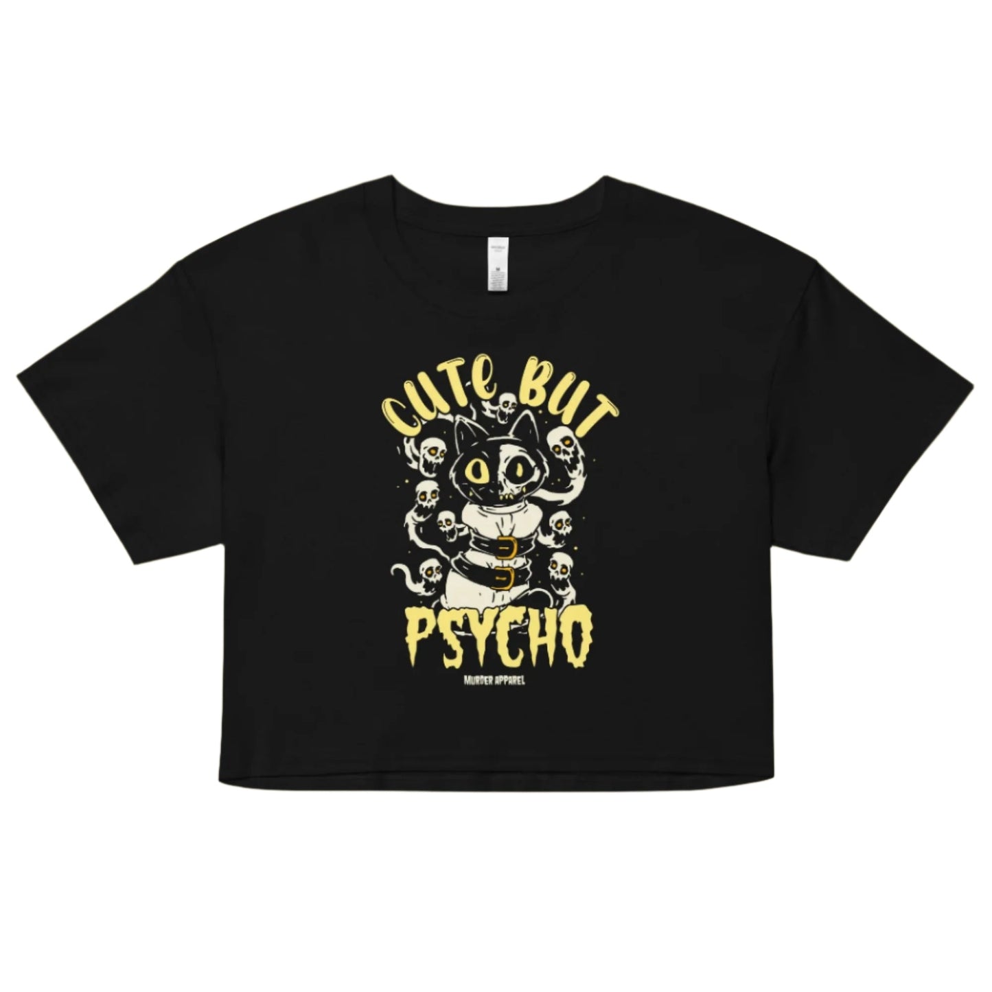Cute But Psycho Crop Top