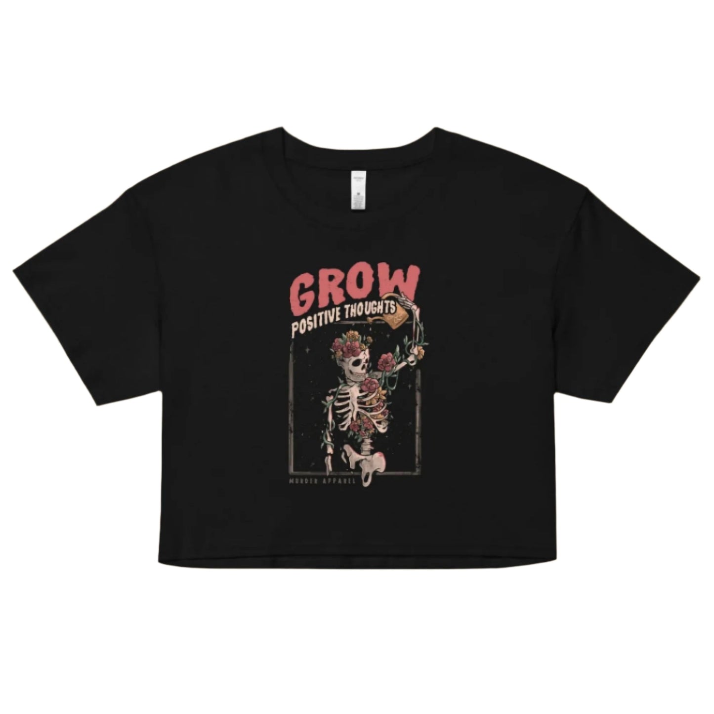 Grow Positive Thoughts Crop Top