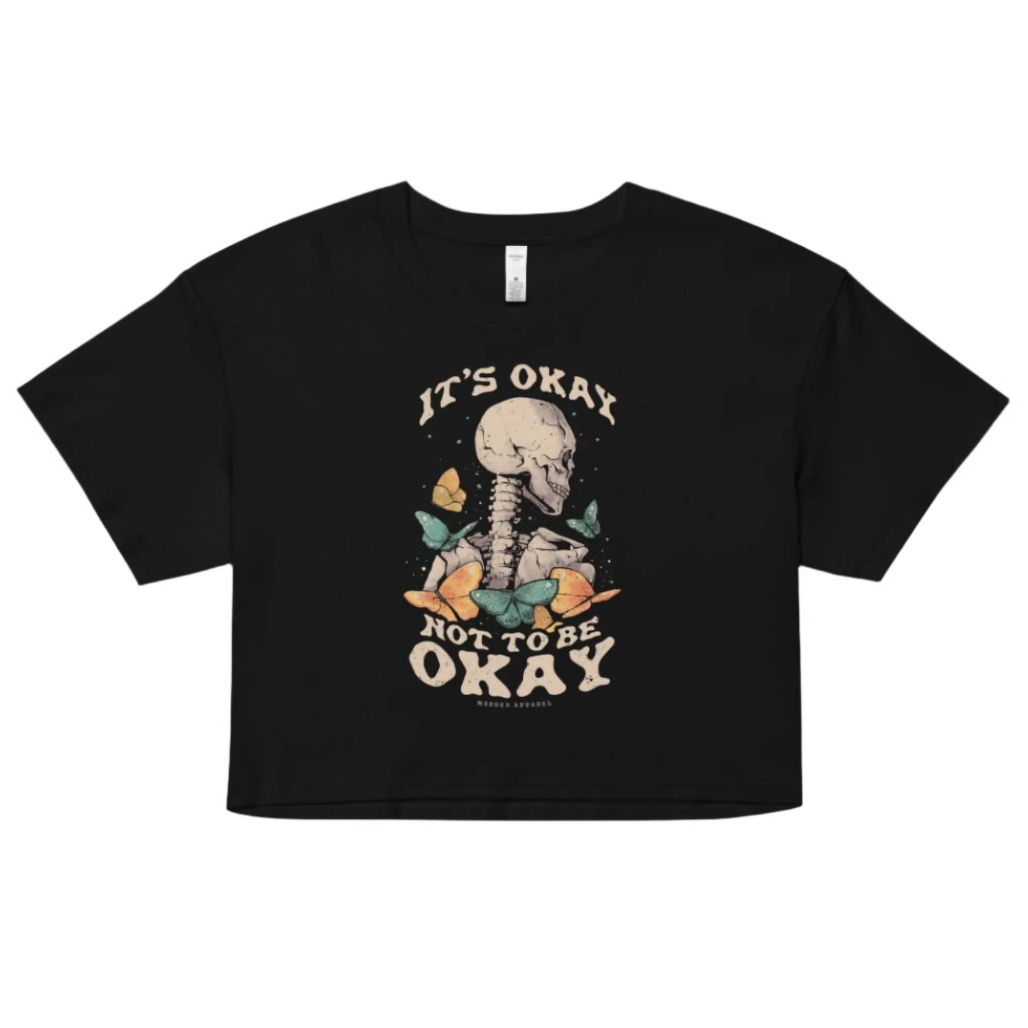 It's Okay Not To Be Okay Crop Top
