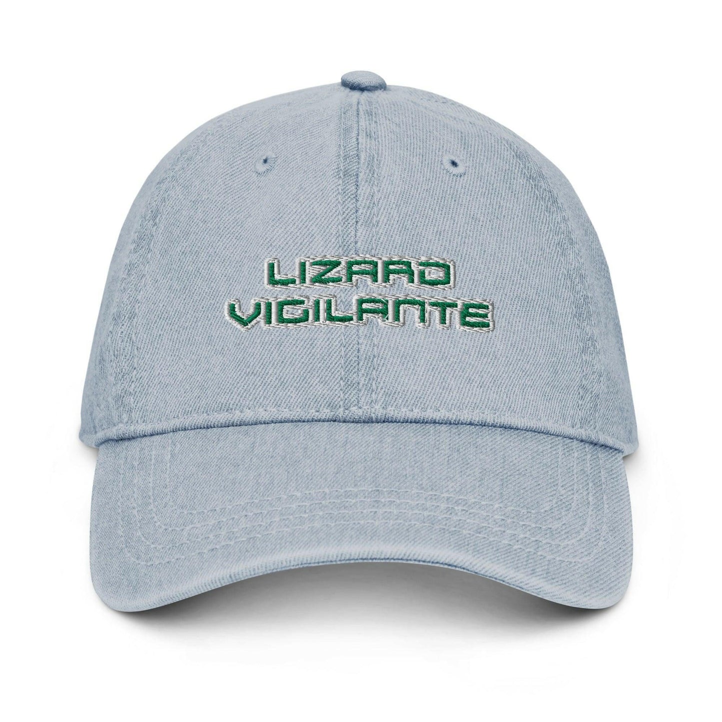 Lizard Vigilante Denim Hat - Lizard Vigilante