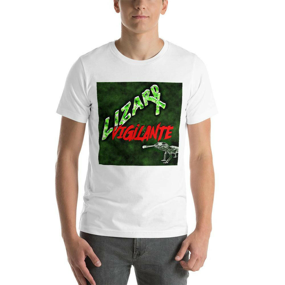 Lizard Vigilante Unisex T-shirt M-4XL / Lizard Smoking Shirt - Lizard Vigilante