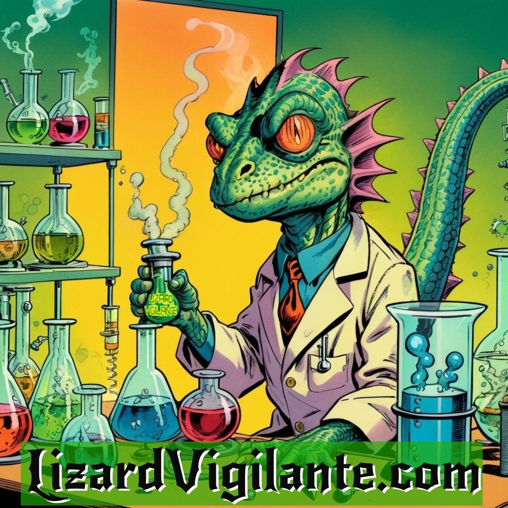 Lizard Vigilante Premium Coffees - Euphoric Specialty Blends - Featuring Ambrosial Notes of the Rock Gods - Lizard Vigilante