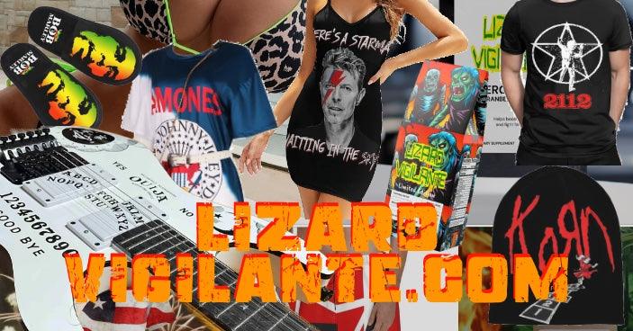 Lizard Vigilante's Music Lovers Gifts - Lizard Vigilante