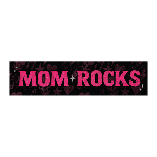 "Mom Rocks" Magnetic Grill