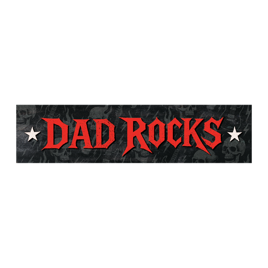 "Dad Rocks" Magnetic Grill