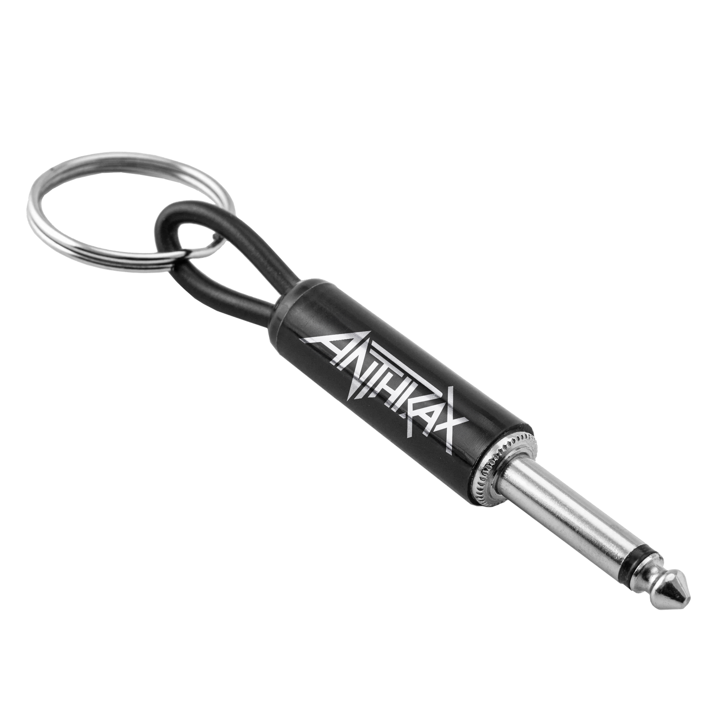 Anthrax Logo Guitar Plug Keychain