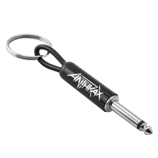Anthrax Logo Guitar Plug Keychain