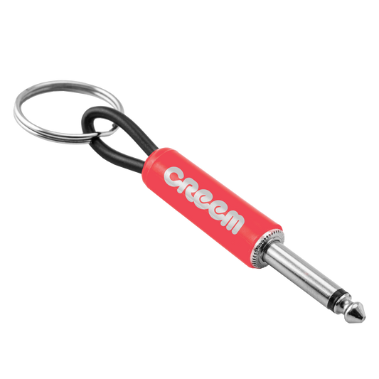 CREEM Logo Guitar Plug Keychain