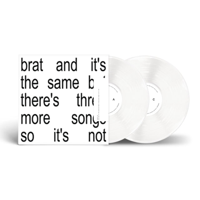 Brat & It's The Same But There's Three More Songs So It's Not (2LP/White Vinyl) & Crash