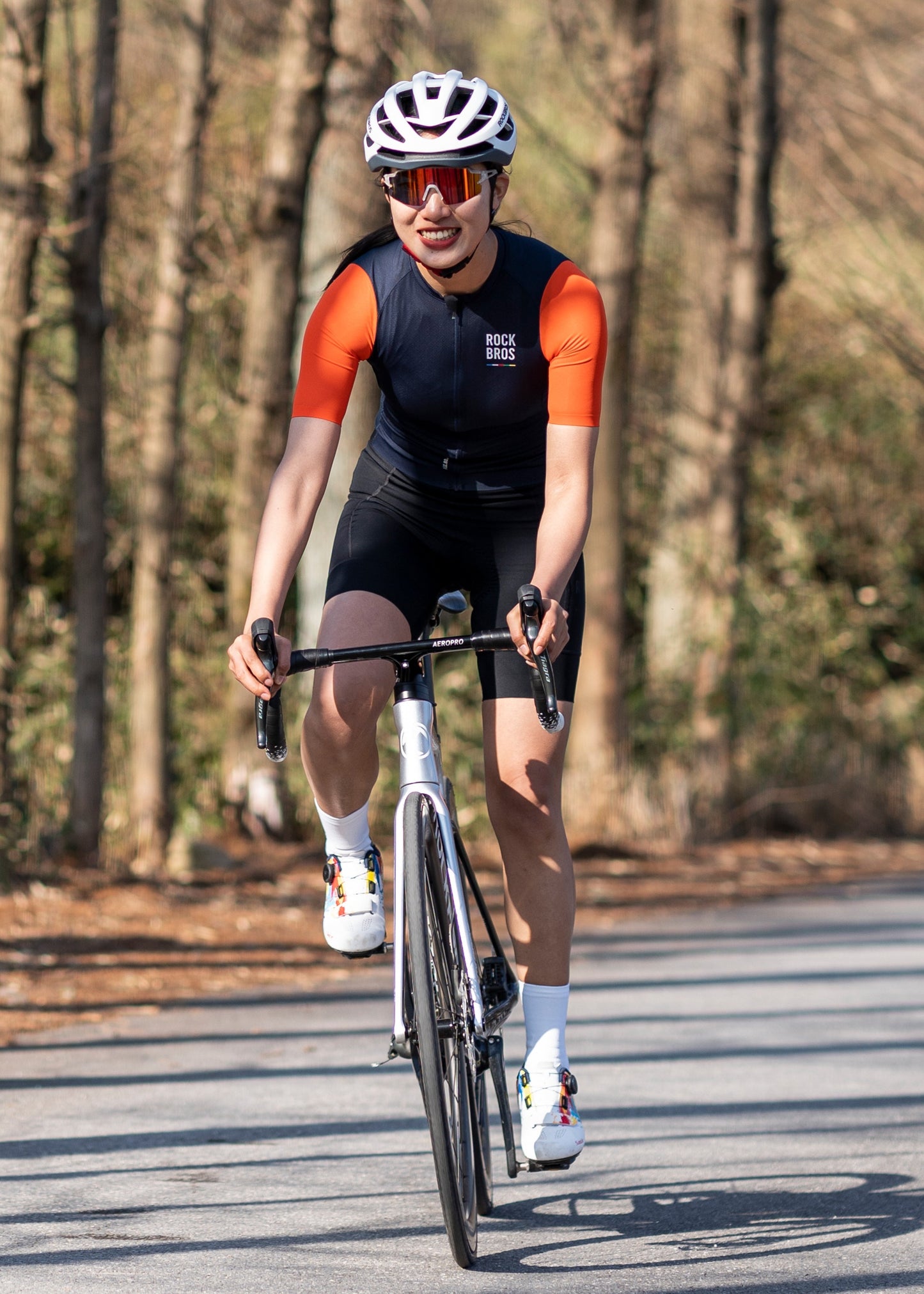 ROCKBROS Road-to-Sky Women's Cycling Short-Sleeved Jersey