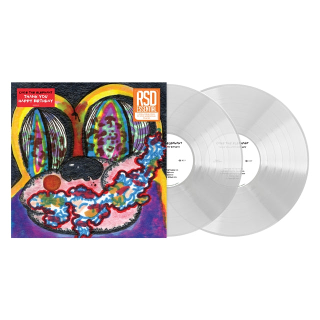 Cage The Elephant - Thank You Happy Birthday (2LP/Utra Clear Vinyl) (Rsd Esstenial) & Tell Me I'm Pretty (180G/Dl Card/Gatefold) & Melophobia (180G/Dl Card)