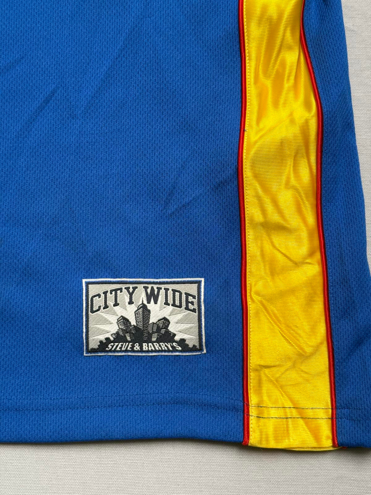 Harlem Basketball Jersey #32 Blue Red Gold XL