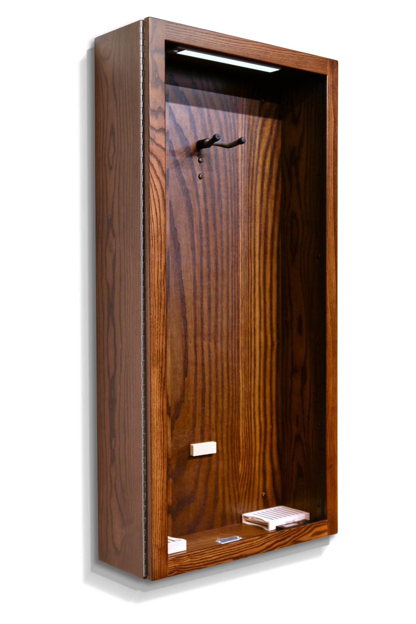 ClimaCase Rectangle Humidor - Northern White Ash with Rich Tobacco Stain