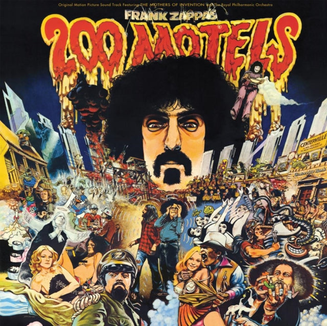 Frank Zappa - Zappa Ost (2LP/Crystal Clear Vinyl/180G) & 200 Motels Ost (50Th Anniversary) (2LP)