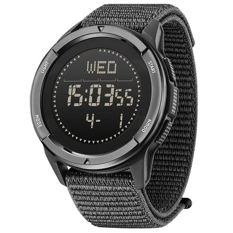 Outdoor Smart Watch with Pedometer and Compass, AMOLED Screen, Waterproof