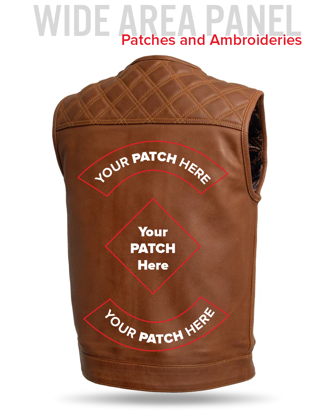 Dust Devil Men's Motorcycle Leather Vest (limited edition)