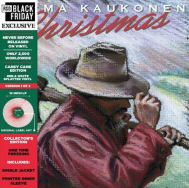 Jorma Kaukonen - Christmas… (Candy Cane Edition) & Christmas… (Christmas Tree Edition) - LP Vinyl Bundle