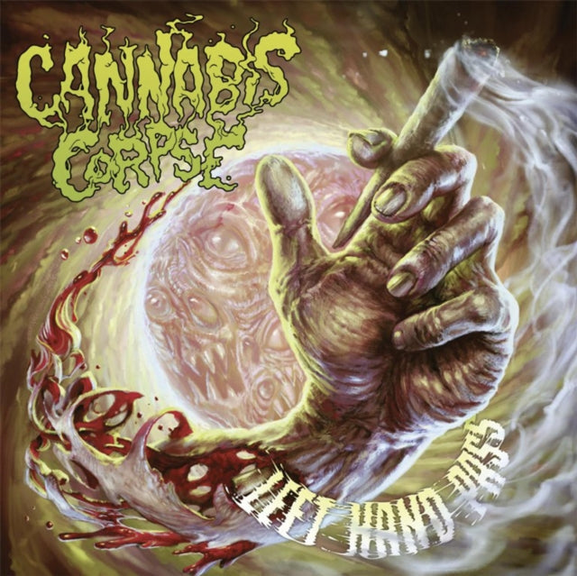 Cannabis Corpse - Weeding (White LP Vinyl) & Left Hand Pass (Ltd/Light Rose LP Vinyl)