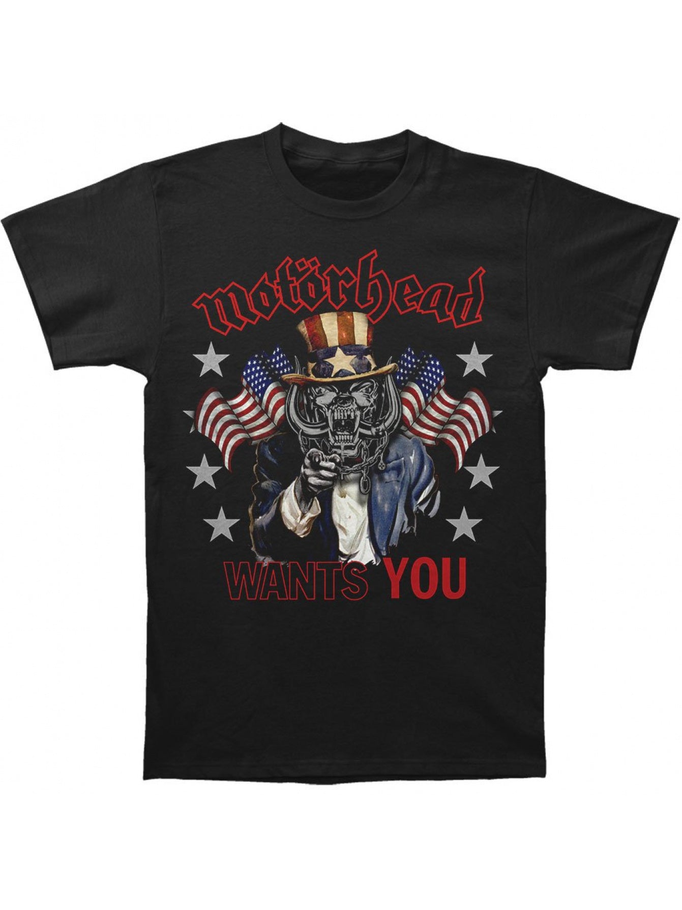 Motorhead Wants You Men’s Graphic Tee – 100% Cotton Short Sleeve Casual T-Shirt - Premium  from dsers - Just $28.88! Shop now at Lizard Vigilante