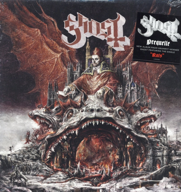 Ghost - Meliora (Deluxe Edition) & Prequelle (LP) & Popestar (Grey Smoke LP Vinyl)