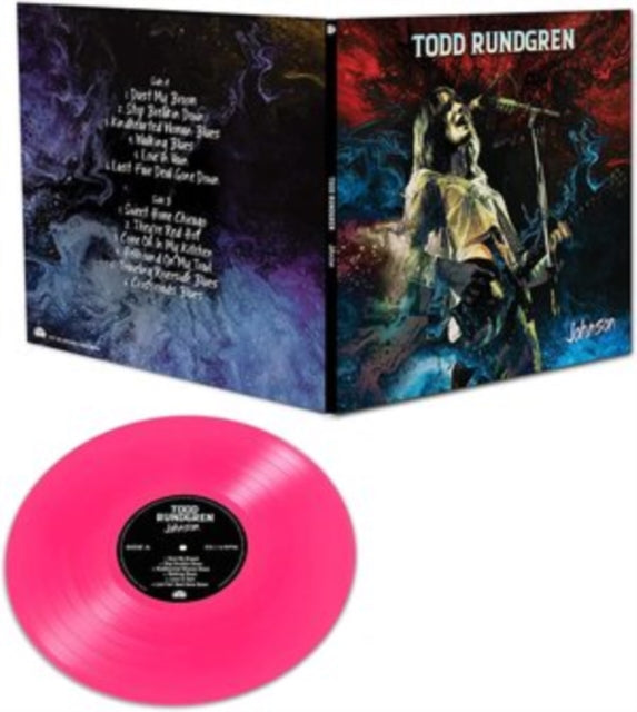 Todd Rundgren - Healing (Clear LP Vinyl/Translucent Blue 7Inch) & Johnson (Pink LP Vinyl)