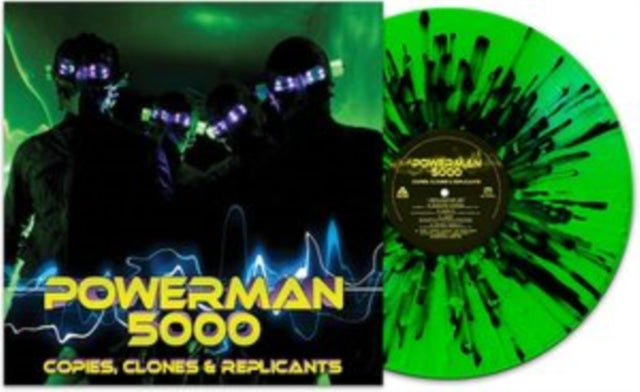Mega!! Kung Fu Radio (Blue With Black Swirl LP Vinyl) & Copies, Clones & Replicants (Green/Black Splatter LP Vinyl) & Copies, Clones & Replicants (Yellow LP Vinyl)