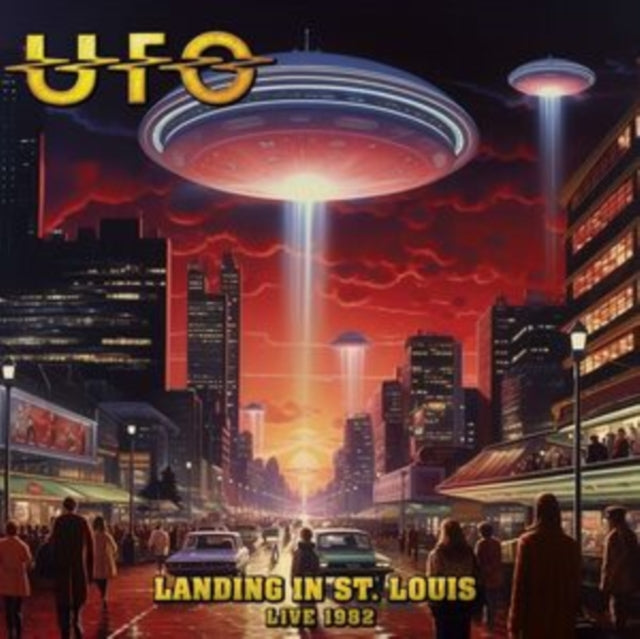 Ufo - Lights Out In Chicago (Red LP Vinyl) & Too Hot In Tokyo (Red Vinyl/2LP) & Landing In St. Louis - Live 1982 (Gold Vinyl/2LP)