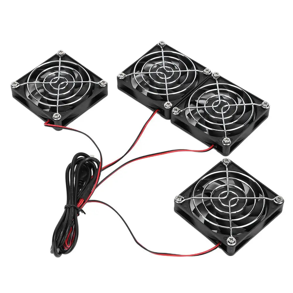 Router Cooling Fans 5V USB Power Heat Sink ABS for ASUS RTAC5300 R7900 R8000 Computer Supplies