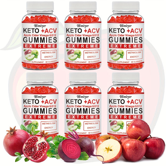 HIMIYER Keto + ACV Gummies - Your 3-Month Supply of Fat-Burning, Apple Cider Vinegar Magic - Premium supplement from Lizard Vigilante - Just $71.08! Shop now at Lizard Vigilante