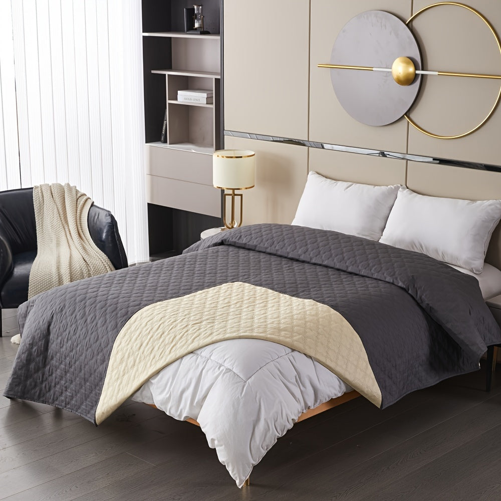 1pc Waterproof Dog Bed Cover, Non-Slip Comfortable Washable And Reusable Pet Mat Blanket For Bed - Protects From Urine And Insulates Against Cold