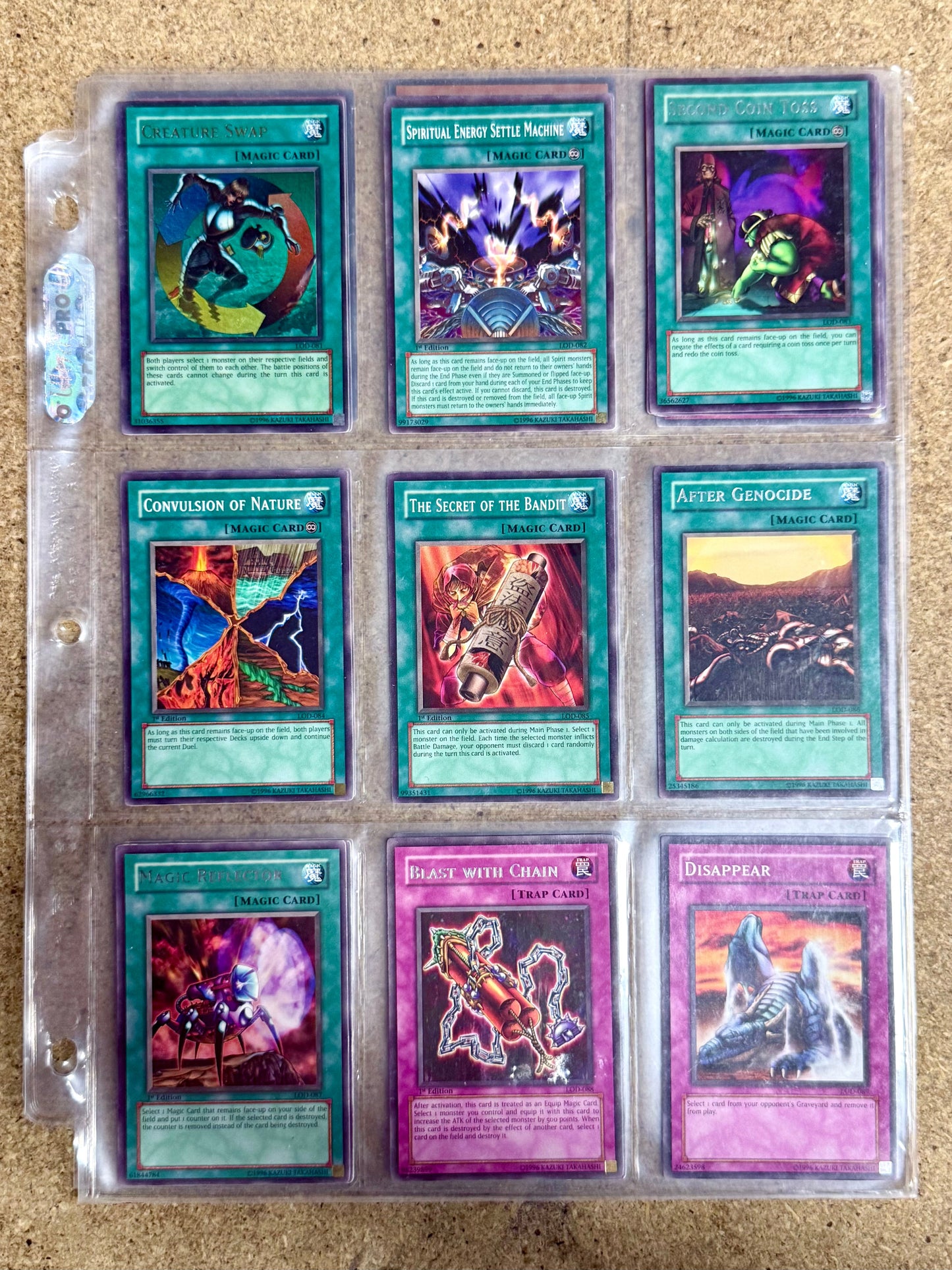 Yu-Gi-Oh! Legacy Of Darkness Complete Set LOD 000-100 Injection Fairy Lily
