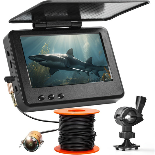 1pc Professional Fishing Set - HD Camera + Adjustable Stand + Bait Monitor | Complete Angler Kit | Multiple Sizes (1.2-6.6ft). Festival Gift, Ultimate Choice For Fishing Enthusiasts