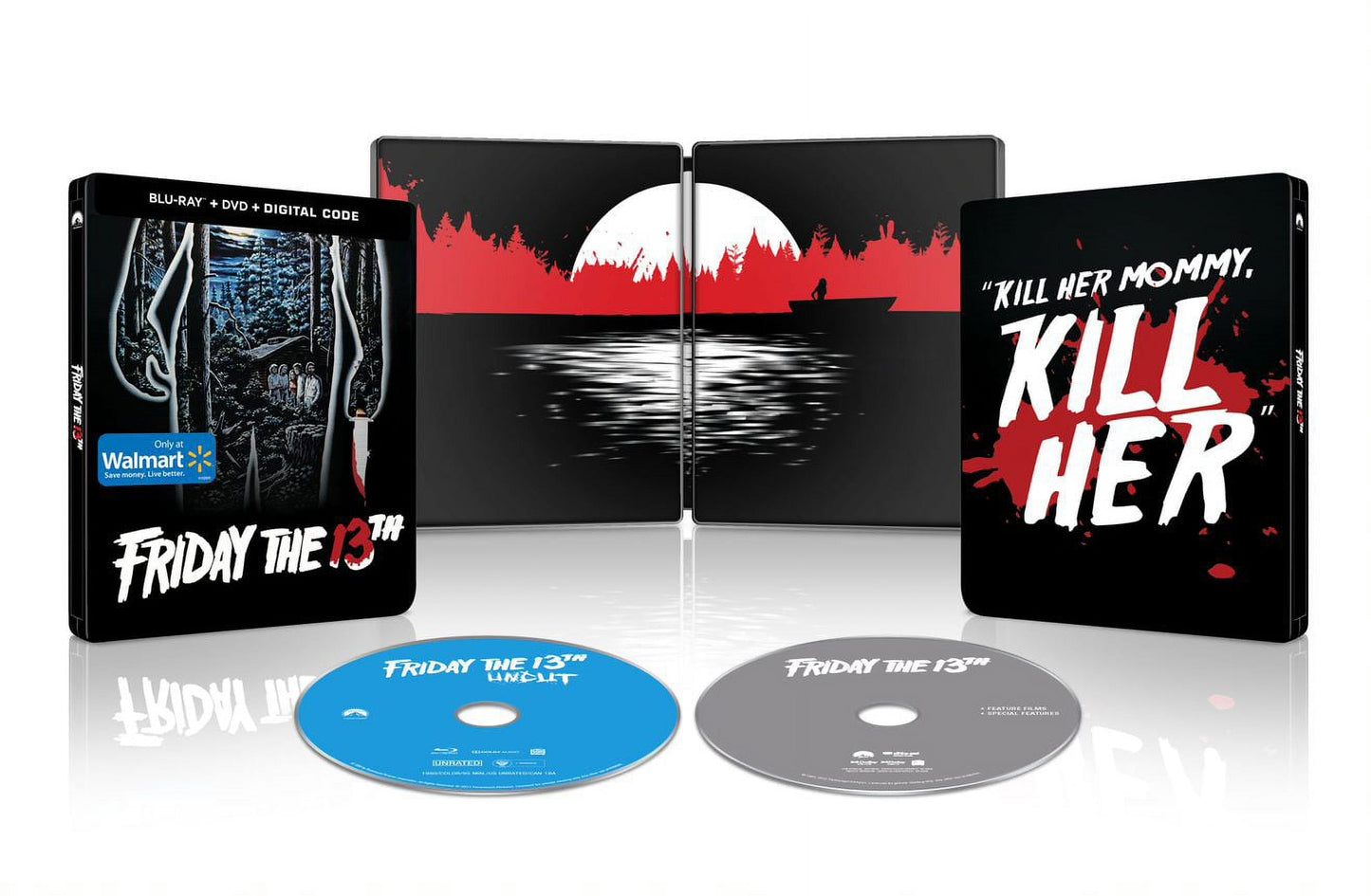 Friday the 13th - Limited Edition Steelbook (Blu-ray + DVD + Digital)