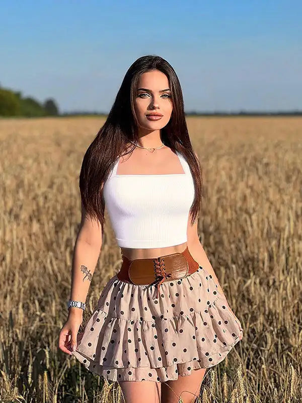 Sports Bra For Women Strappy Medium Support Push Up Padded