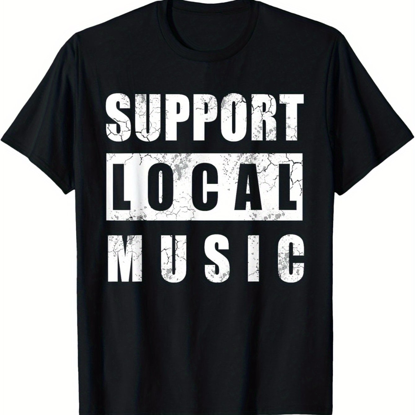 Support Local Music T-Shirt – Empower Your Community, Unisex Graphic Tee for Music Lovers - Premium T-Shirts from dsers - Just $24.99! Shop now at Lizard Vigilante