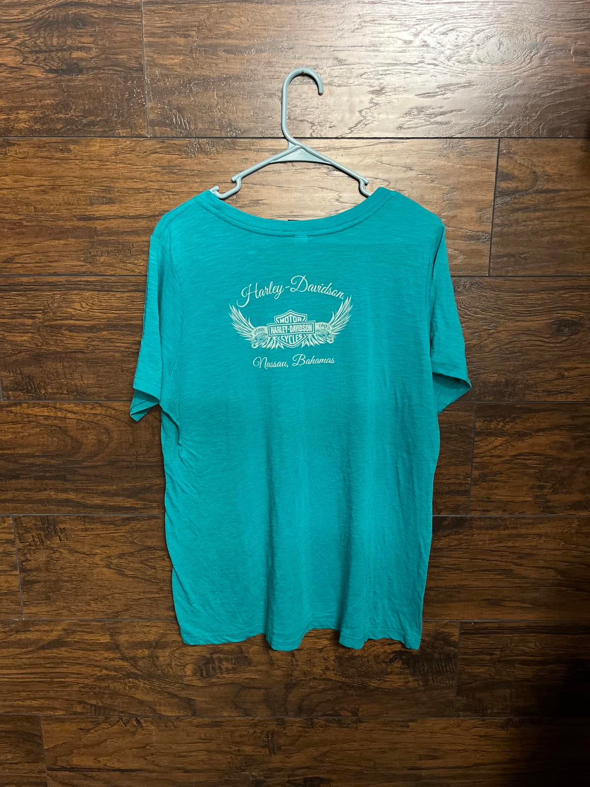 Womens Harley Davidson Rhinestone Nassau Bahamas XXL