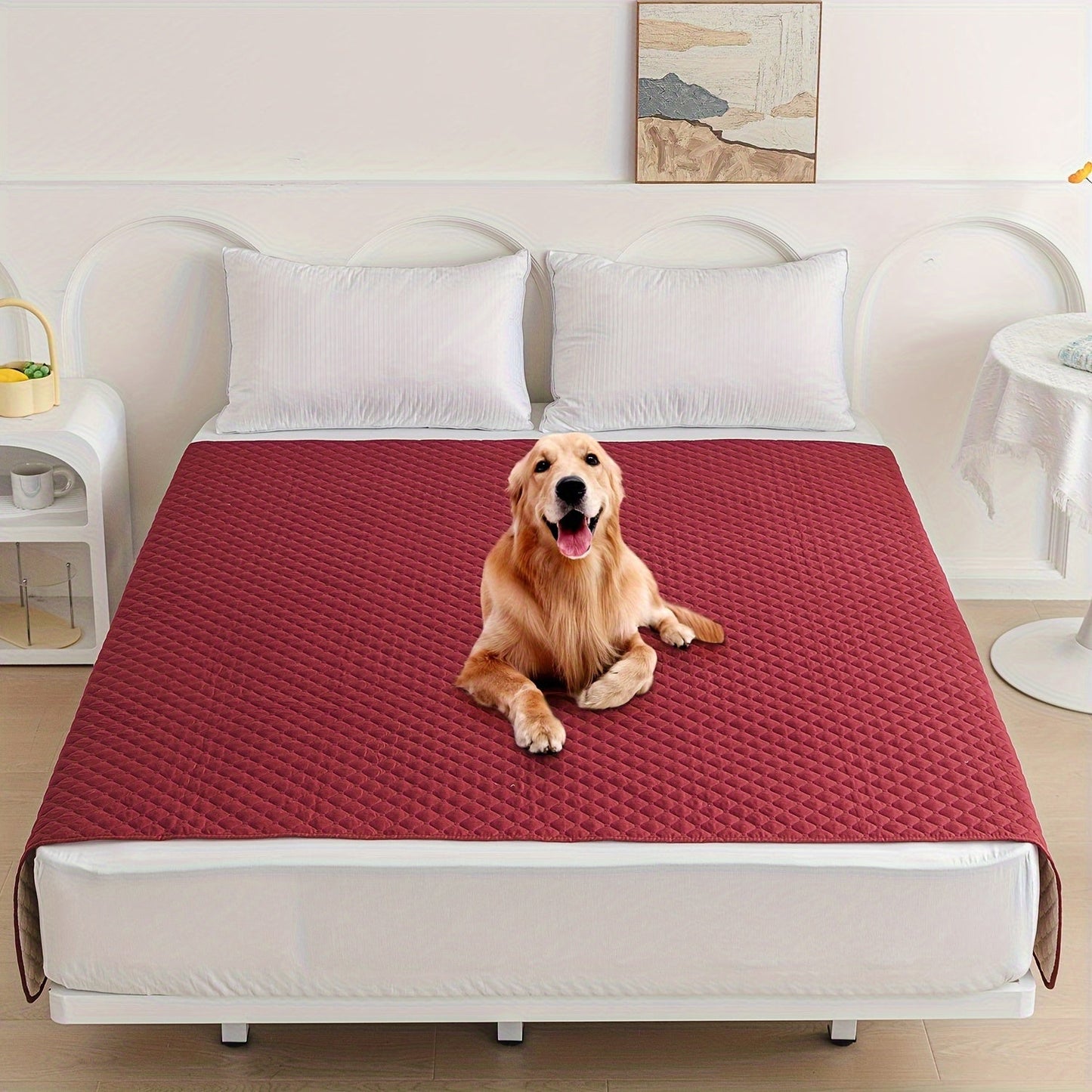 Waterproof non-slip pet mattress, pet blanket, pet furniture mattress, pet sofa waterproof cushion