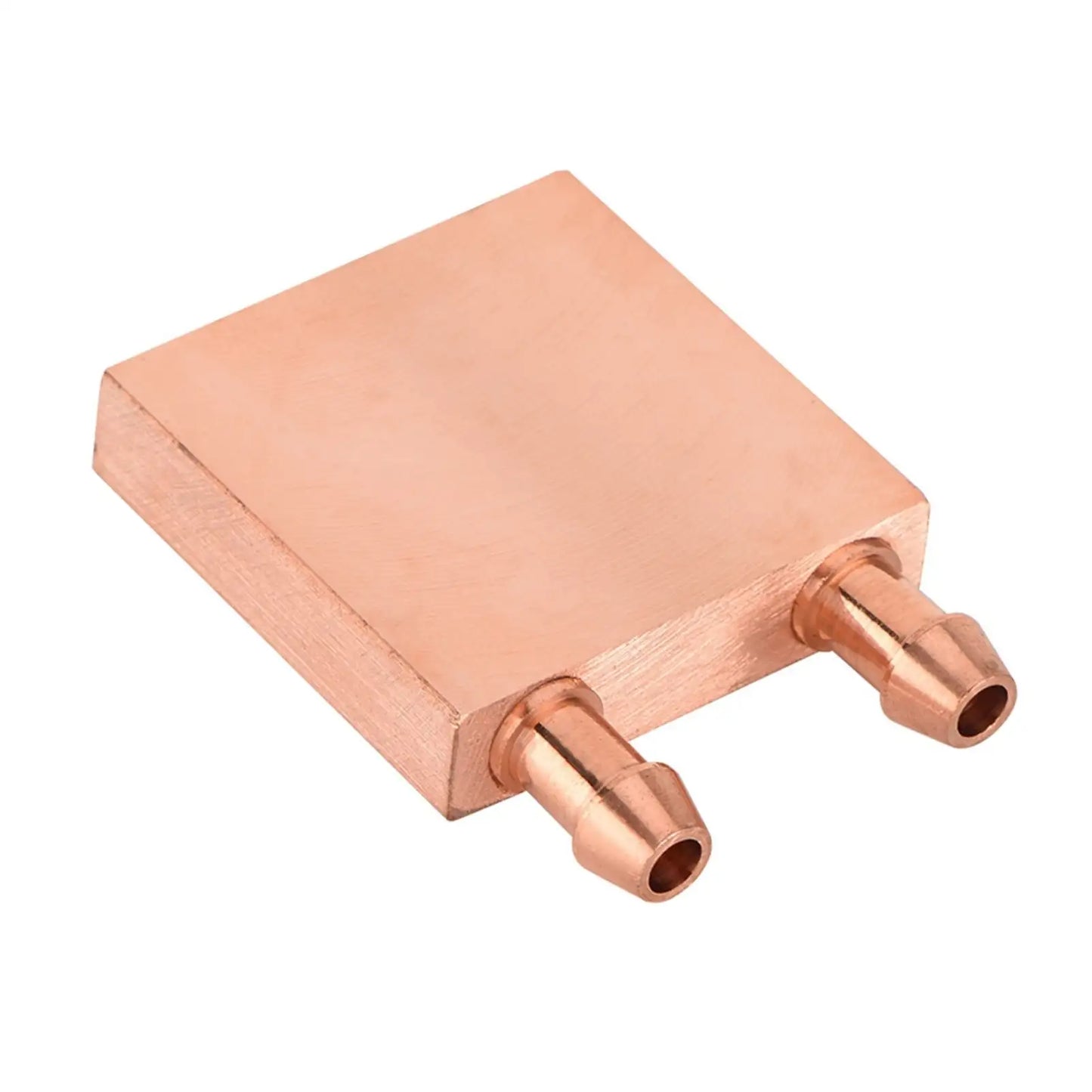 Copper Water Cooling Block for Graphics GPU Head CPU 40 * 40 * 10mm