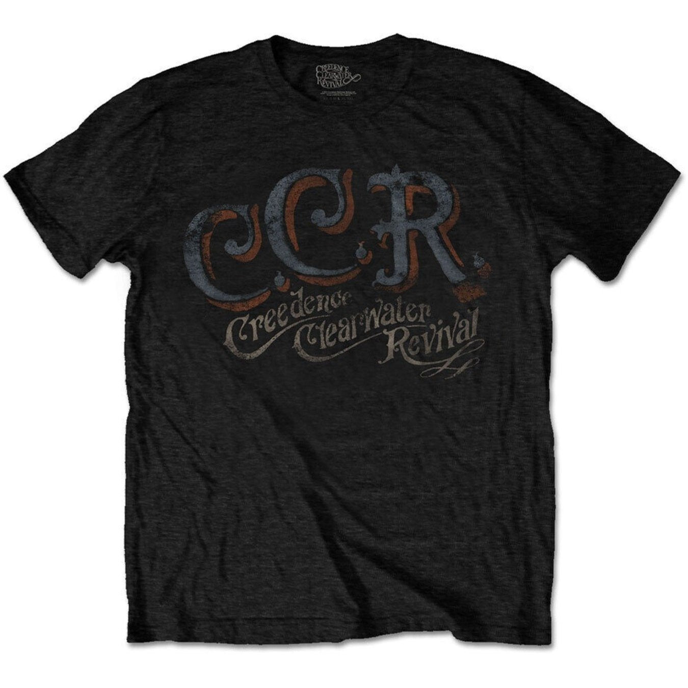 Creedence Clearwater Revival Official Merchandise T-Shirt – Classic Cotton Tee - Premium T-shirt from Lizard Vigilante - Just $23.88! Shop now at Lizard Vigilante