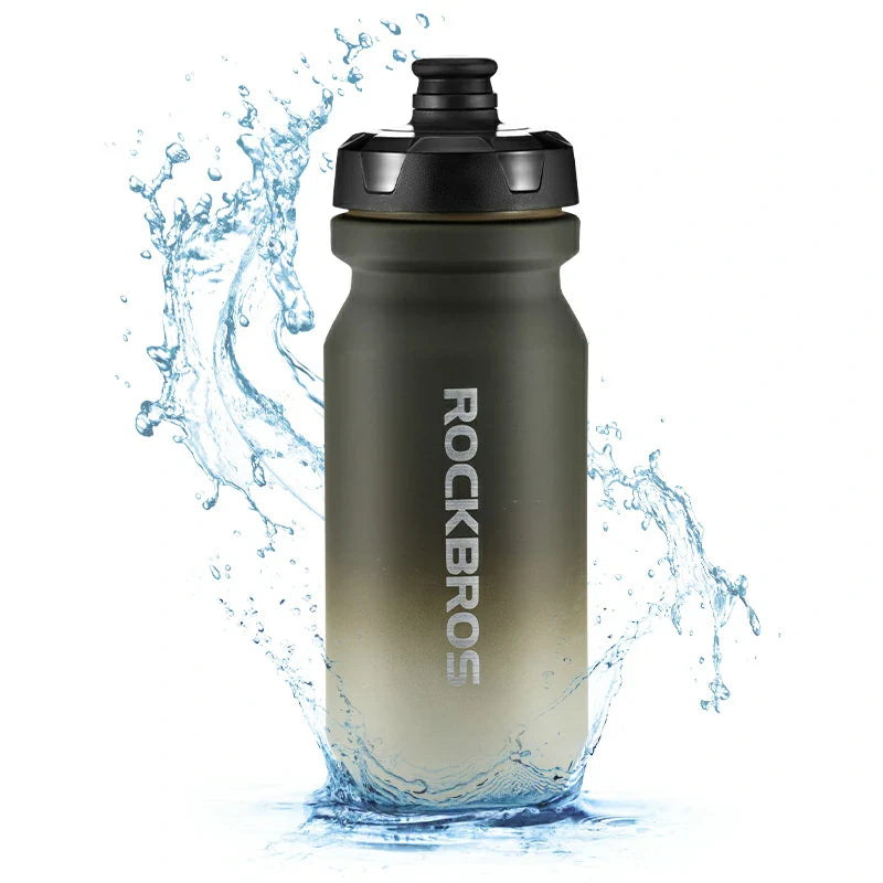 Skin-Feeling Bike Bottle with Pull-Top Lid – Lightweight Leakproof 600/750ml