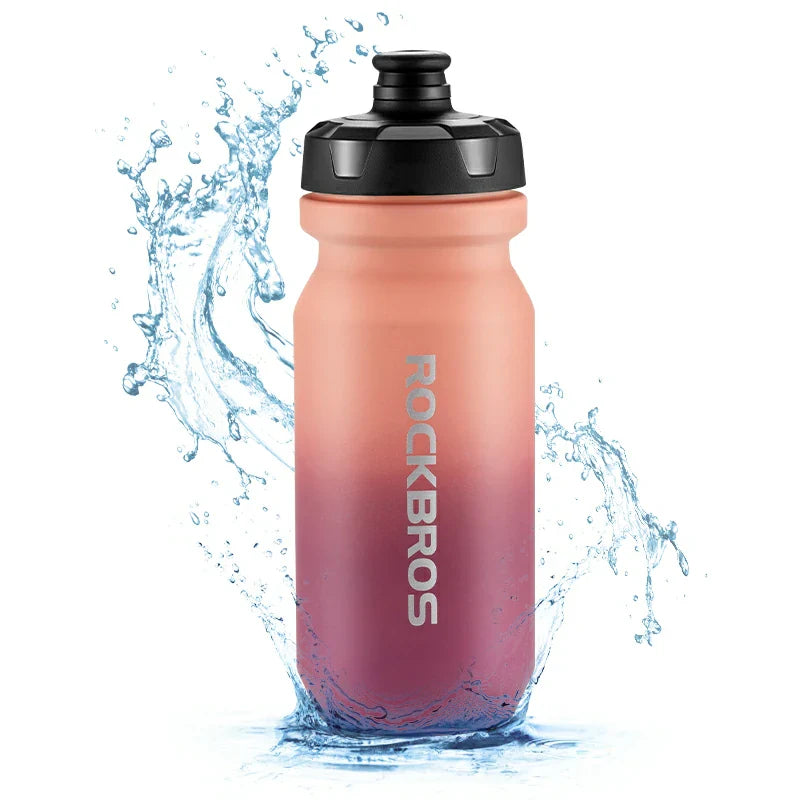 Skin-Feeling Bike Bottle with Pull-Top Lid – Lightweight Leakproof 600/750ml